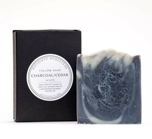 Hallowed-Charcoal Tallow Soap