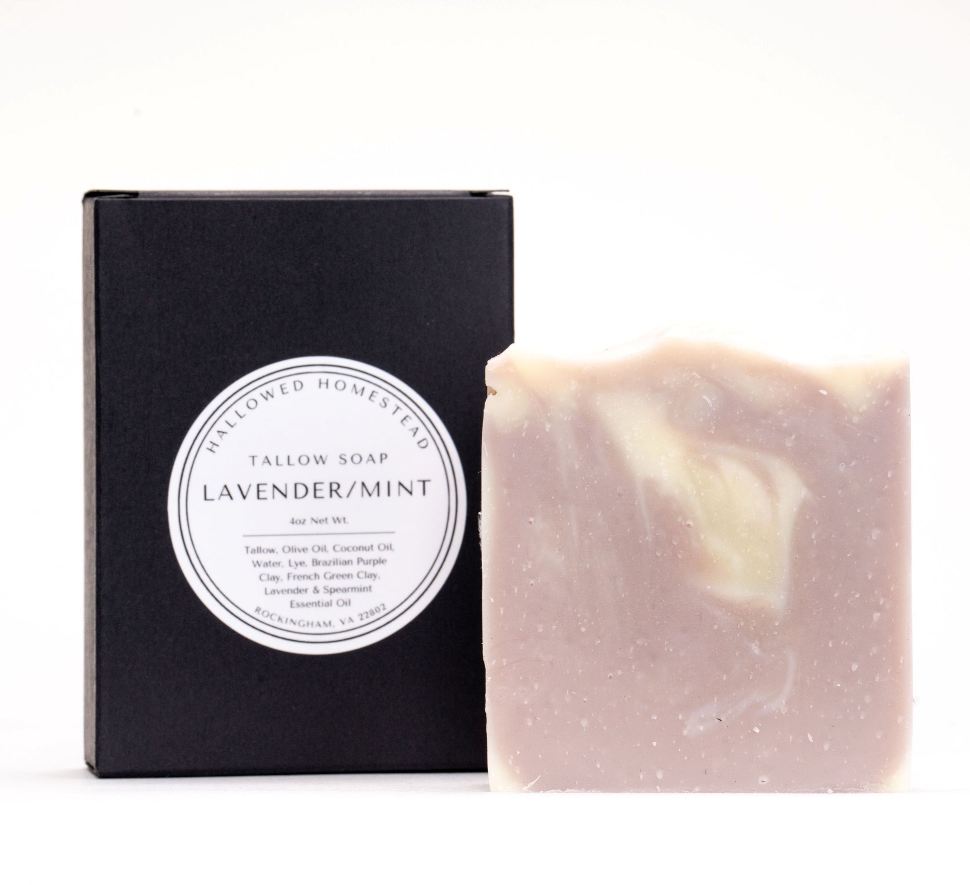 Lavender tallow soap